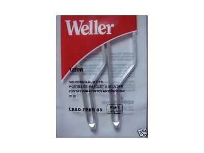 Weller Standard Tip, Tip Only, for D550 Professional Soldering Gun (2pk)