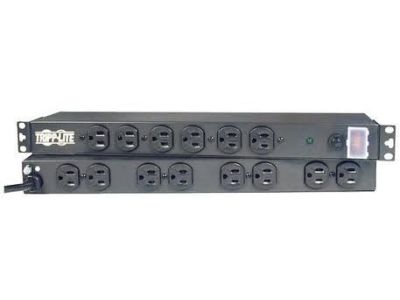 TRIPPLITE POWER STRIP, 19 Inch Rack Mount, RS1215 DRS-1215 DRS1215