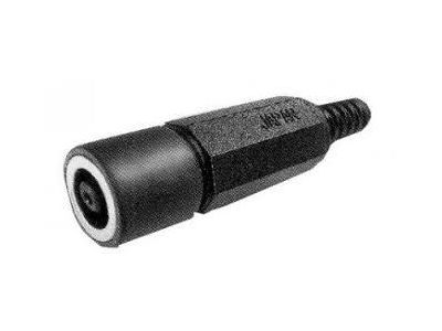 In-Line DC Jack 6.5mm x 4.3mm x 1.4 Center. EIAJV EIAJ5 Class, Mates with 265B Plug