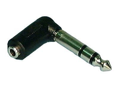 RIGHT ANGLE Audio Adapter 1/4 inch Plug to 3.5mm Jack 559RA