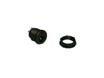 LOCKING DC JACK 2.5MM PANEL MOUNT .515 Mounting Hole. Mates with 2550B Plug