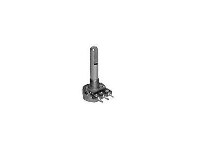 50K OHM LINEAR TAPER POTENTIOMETER 16MM 1 inch X 1/4 inch SHAFT