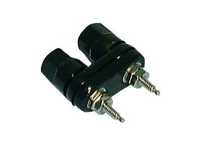 DUAL BINDING POST BLACK