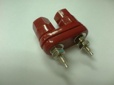 DUAL BINDING POST RED