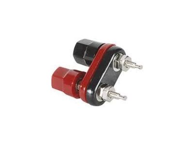 DUAL BINDING POST BLACK RED cm15r