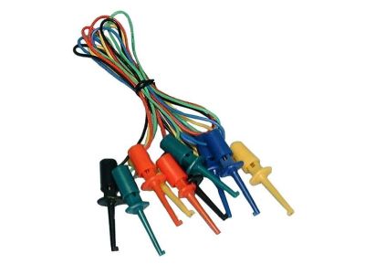 BNC Male Plug Q9 to Dual Plug Connector Hook Clip Test Probe Cable Le_su 