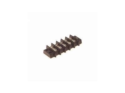 30 AMP DUAL ROW TERMINAL BLOCK 5-141 BARRIER STRIP 5 POSITION 6-32 PHILSLOT SCREWS