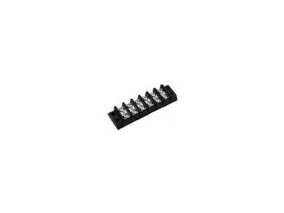 30 AMP DUAL ROW TERMINAL BLOCK 6-141 BARRIER STRIP 6 POSITION 6-32 PHILSLOT SCREWS