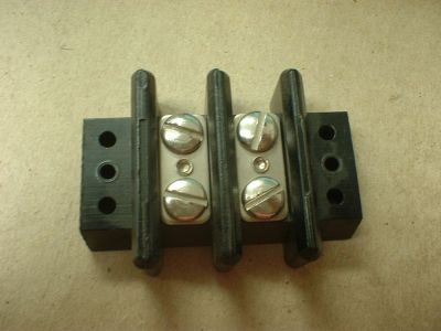 75 AMP DUAL ROW TERMINAL BLOCK 2-150 BARRIER STRIP 2 POSITION 10-32 PHILSLOT SCREWS