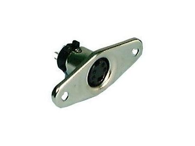 CHASSIS MOUNT MINI DIN 8 PIN FEMALE