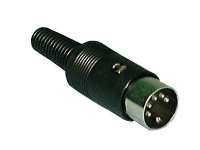 DIN PLUG-13 PIN Male INLINE