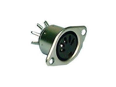CHASSIS MOUNT DIN CONNECTOR 8 PIN Female