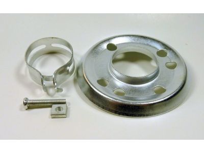 Discontinued, ANTENNA GUY RING AND CLAMP FOR MAST 1-1/4 GUY WIRE TO MAST