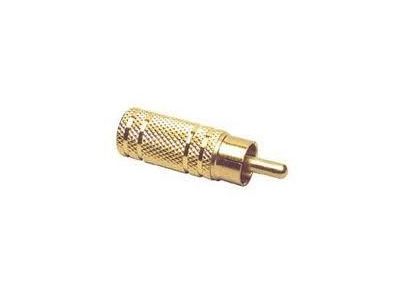 GOLD PHONO PLUG RG59 Twist on