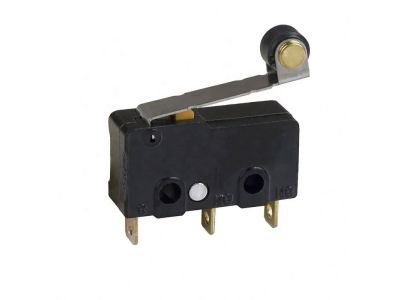 Philmore 30-2505 Sub-Min SnapAction Switch, 5A @ 125V, Roller Lever VABSCO, Omron SS5-GL2