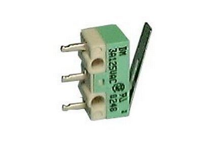 Philmore 30-2401 Micro Snap Action Switch, 3A@125V, Short Roller Lever, Omron D2F-L