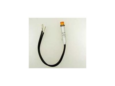 NEON LAMP 110-125V 6 inch LEADS AMBER Indicator Indicating Light Panel