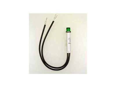 NEON LAMP 110-125V 6 inch LEADS GREEN Indicator Indicating Light Panel