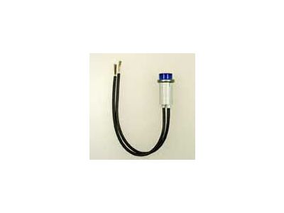 INCANDESCENT LAMP 12V 6 inch LEADS BLUE SoLiCo SOLICO Indicator Indicating Light Panel