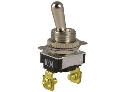 Philmore TOGGLE SWITCH, SPST, 15A / 125VAC, On - Off, Screw Terminals, E60272, LR39145, 73190, 20-2005