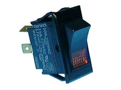 Philmore 30-652 Lighted Heavy Duty Rocker Switch SPST 15A 125V ON-OFF