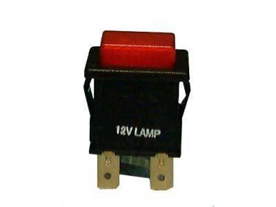 Philmore 30-830 Lighted Switch SPST 12A 125V 12V Lamp ON-OFF Red ARCOLECTRIC SP 13A DP 12A