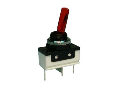 Philmore 30-890 Lighted Paddle Handle Switch SPST 16A 12V ON-OFF Red ARCOLECTRIC