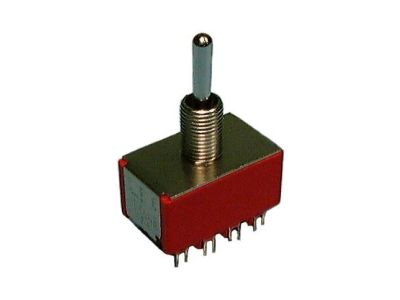 Philmore 30-10032 Mini Toggle Switch 4PDT 5A 120V ON-OFF-ON ALCO MTA406PA TAIWAY 4P-3 T1 Q11