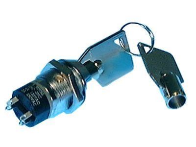 Philmore 30-10077 Key Switch DPST 4A 125V ON/OFF Position Barrel Key