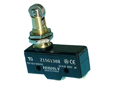 Philmore 30-1308 Heavy Duty Micro Switch SPDT 15A 125/250V with Roller Plunger