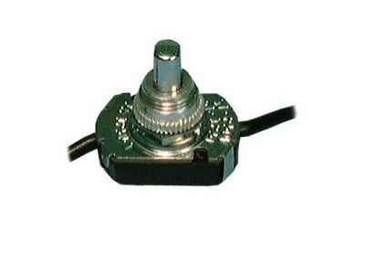 Philmore 30-1885 Push Button Canopy Switch SPST 3A 125V 1A 250V ON-OFF PS17-2