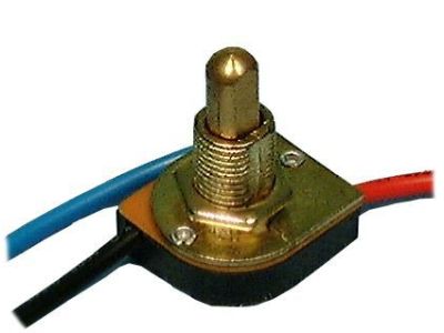 Philmore 30-1887 Push Button Canopy Switch Two Circuit 6A 125V 3-Way ZING EAR