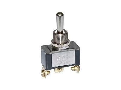 Philmore 30-010 HEAVY DUTY Bat Handle Toggle Switch SPDT 20A 125V ON-OFF-ON E-60272 LR-39145 70,000 SERIES