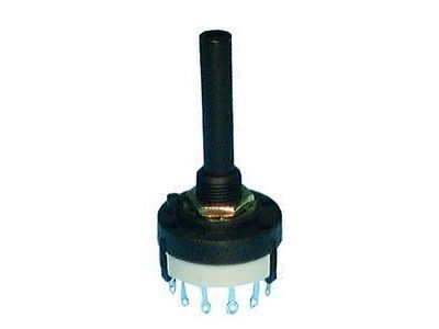 Philmore 30-15203 Rotary Switch,NonShorting .3A@125V,2 Pole,3 Position