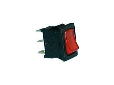 Philmore 30-16096 Lighted Miniature Rocker Switch SPST 10A ON-OFF Red SCI R13-66 25T85