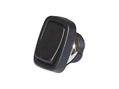 Philmore 30-16150 Rectangular Bezel Round Rocker Switch SPST ON-OFF Black