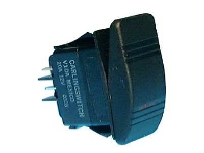 Philmore 30-16590 Sealed Non Lighted Rocker Switch DPDT DC ON-OFF-ON VJDA