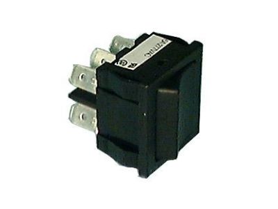 Philmore 30-16870 Miniature Rocker Switch 10A 250V AC DPDT ON-OFF-ON