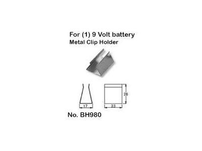 BATTERY HOLDER 9V CLIP