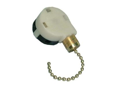 Philmore 30-9150 Pull Chain Switch Off-L1-L2-L3 3 Speed Ceiling Fan 6A 125VAC ZING EAR ZE-268S1, KTE E87438