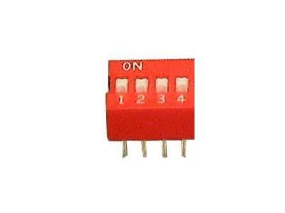 DIP SWITCH 4 Position CTS 209-4 EDG