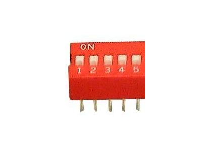 DIP SWITCH 5 Positon CTS 206-5 SMK AMP 435640-3 435166-3