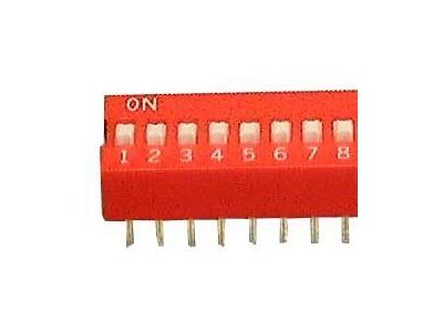 DIP SWITCH 8 Position GRAYHILL 76SB08S