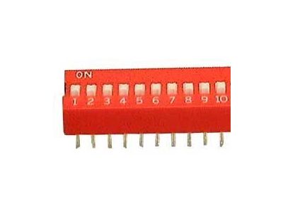 DIP SWITCH 10 Position