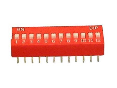 DIP SWITCH 12 Position