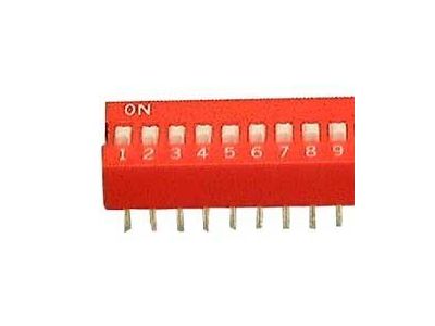 DIP SWITCH 9 Position CTS 206-9