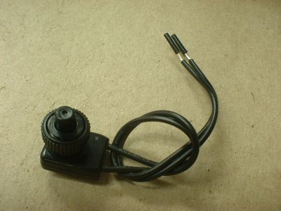 Philmore 30-19886 Push Button Canopy Switch SPST 6A 125V ON-OFF with Wire Leads, KP-107
