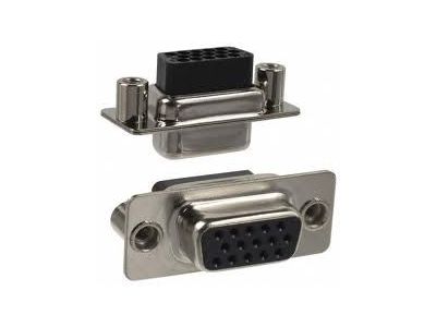 DB15 HIGH DENSITY VGA FEMALE 15 PIN CRIMP
