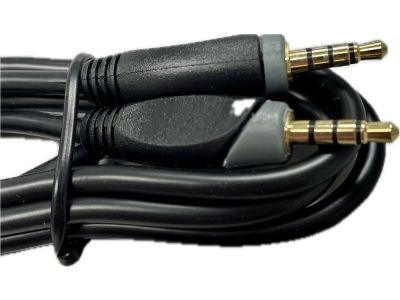 3.5mm 4 Conductor Male to Male 3 ft