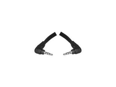 Right Angle 3.5mm 4 Conductor Male to Male 12 ft